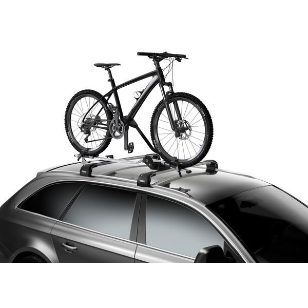 THULE 598 ProRide Fahrradtraeger Dach silber 4er Set Spar-Pack