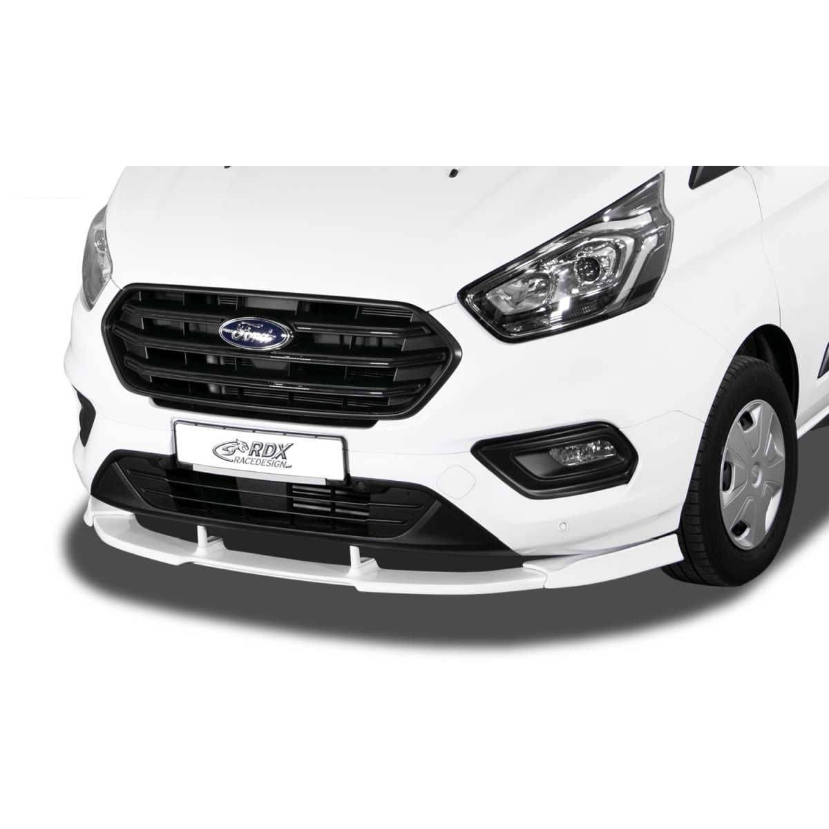 RDX Racedesign Frontspoiler Frontlippe VARIO-X fuer FORD Transit-Tourneo Custom Bj. 2018-2023 - RDFAVX30885