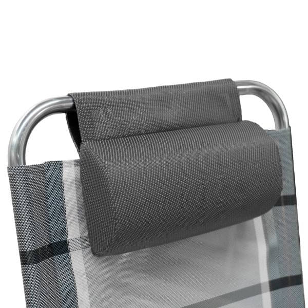 DUKDALF Kopfpolster PAUSA Anthrazit Dessin 0550 - Dukdalf-Nr- 41-07-0550.0