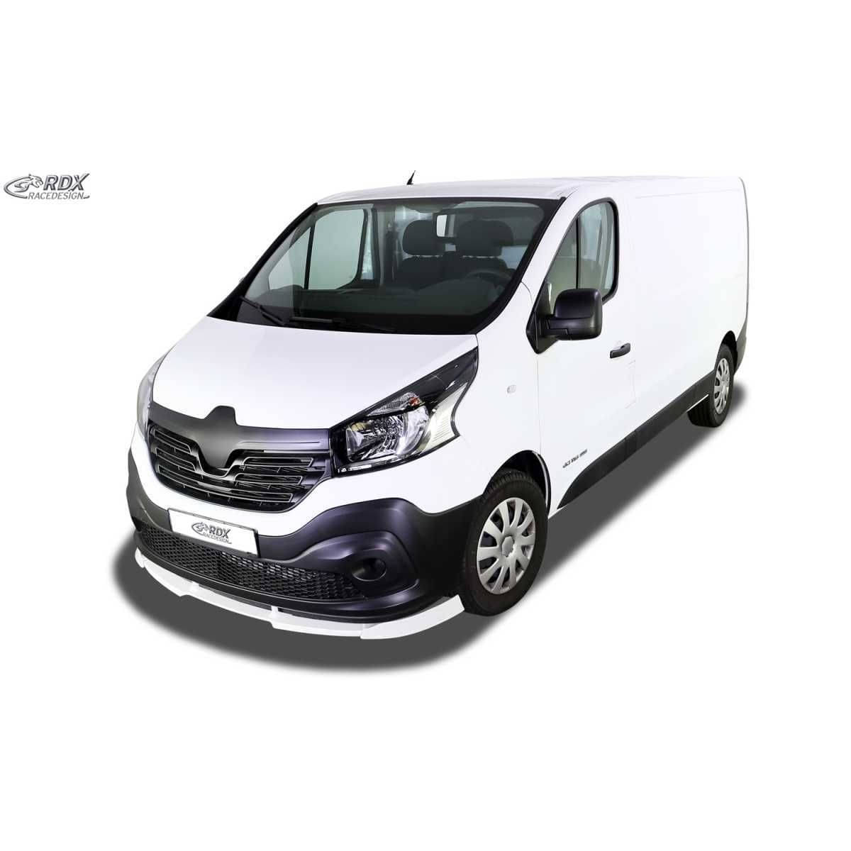 RDX Racedesign Frontspoiler Frontlippe VARIO-X fuer RENAULT Trafic III ab Bj- 2014 - Opel Vivaro B Bj. 2014-2019 - RDFAVX30819