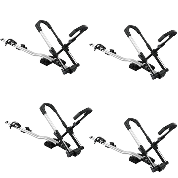 THULE 599 UpRide Fahrradtraeger Dach 4er Set Spar-Pack