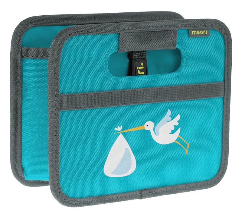 MEORI Faltbox Mini Azur Blue Stork A100317