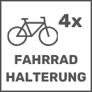 Hapro Atlas Active für 4 Fahrräder