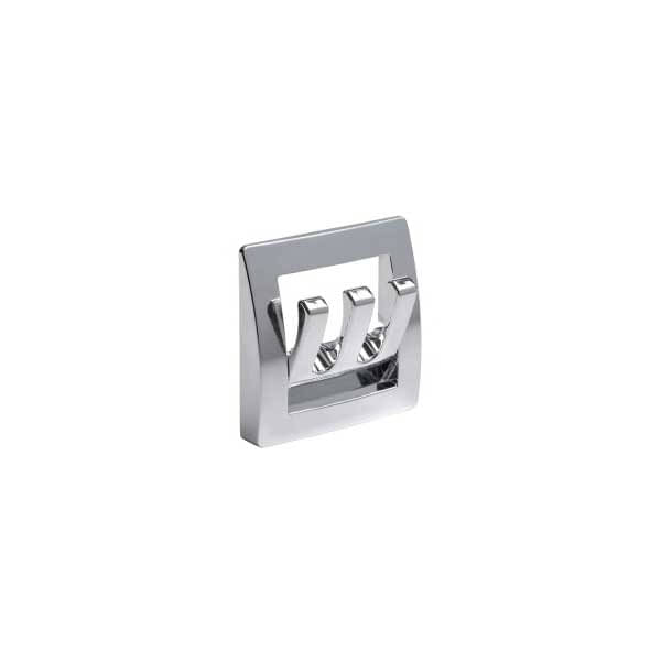 Garderoben-Haken 3-fach chrom 