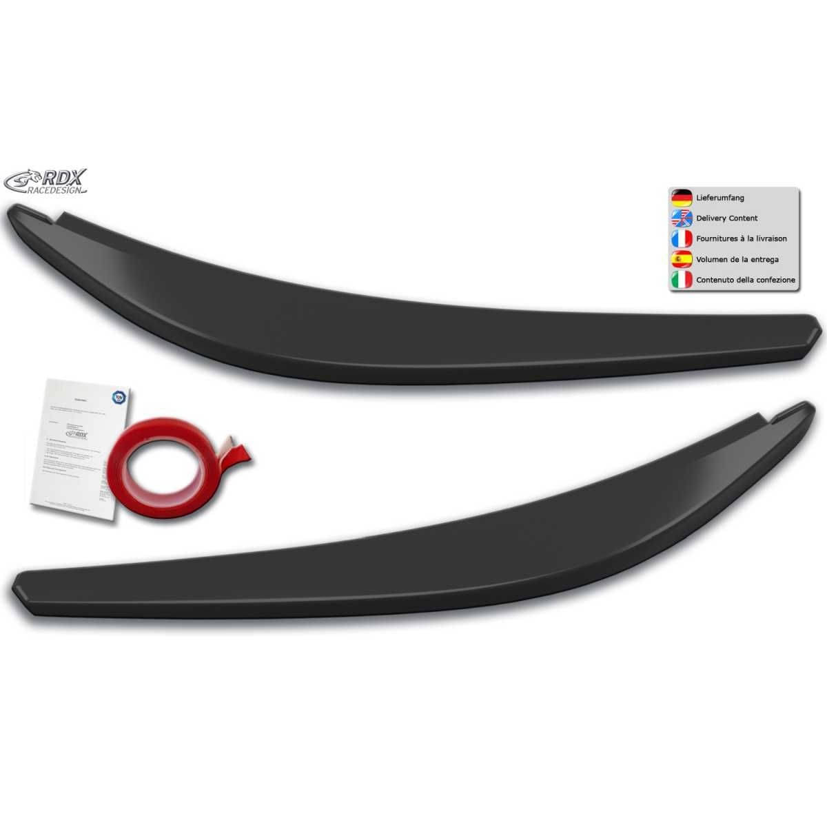 RDX Racedesign Scheinwerferblenden Boeser Blick fuer TOYOTA Yaris XPA1 ab Bj. 2020 - RDSB196