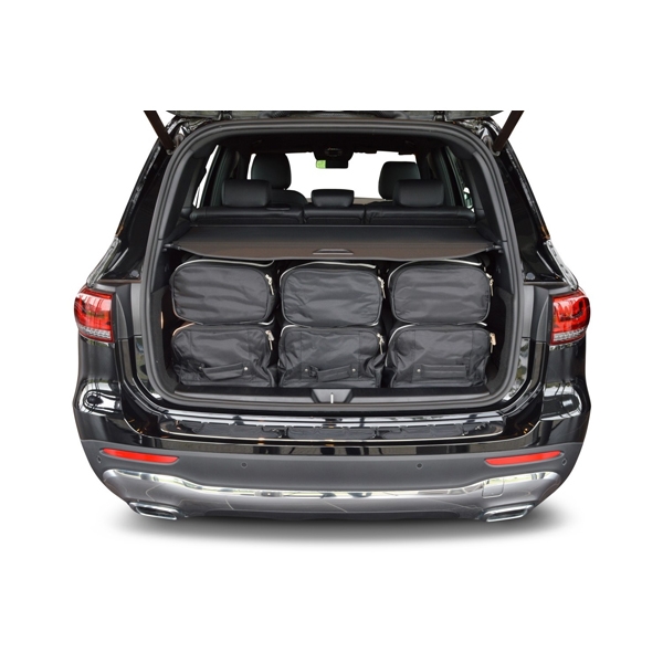 Car Bags M24801S MERCEDES GLB -X247- 5-Sitzer mit verstellbarer Ladeboden in unterer Position Bj- 19- Reisetaschen Set- Auf Ihr Auto massgeschneidert- Das Original