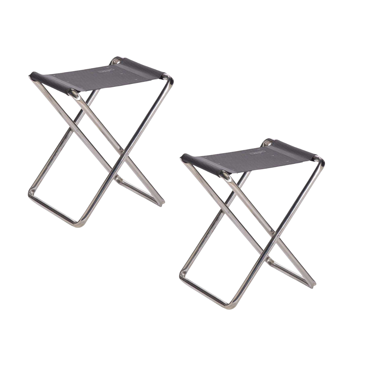 CRESPO Hocker Classic AL/301 anthrazit 2er-Set CRESPO Hocker Classic AL-301 anthrazit 2er-Set - 1148085