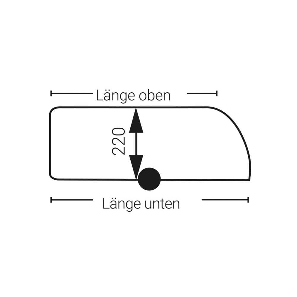 HINDERMANN Fahrzeughuelle Wintertime fuer Caravan 710 cm - 8627-5550