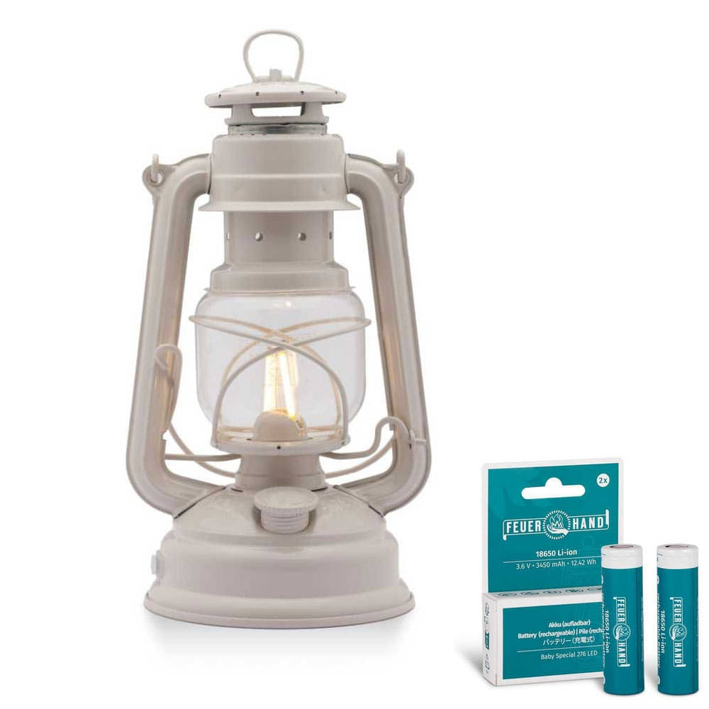 FEUERHAND LED Laterne Baby Special 276 Soft Beige Starter-Set 2.0 FEUERHAND LED Laterne Baby Special 276 Soft Beige Starter-Set 2.0