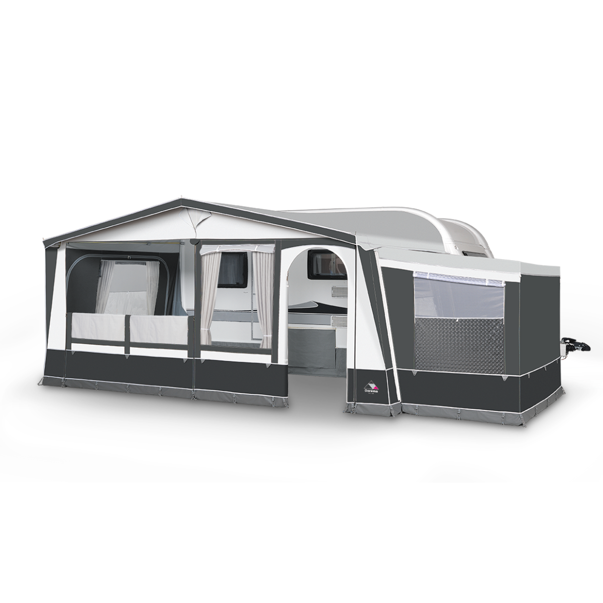 DOREMA Anbau fuer Wohnwagen-Vorzelt BERGAMO DELUXE - 9004