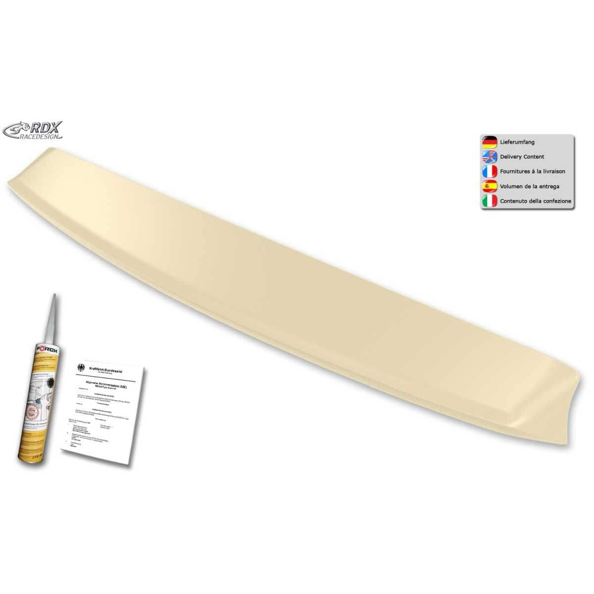 RDX Racedesign Dachspoiler fuer FORD Transit-Tourneo Custom mit Heckklappe Bj. 2012-2023 - RDDS152