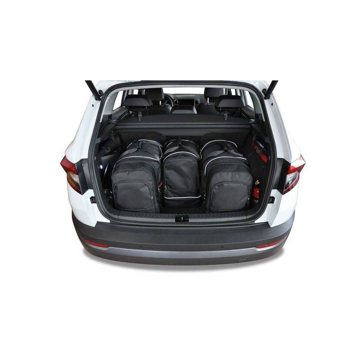 KJUST Kofferraum Taschen Set fuer SKODA KAROQ ab Bj. 2017 4er-Set - 7037025