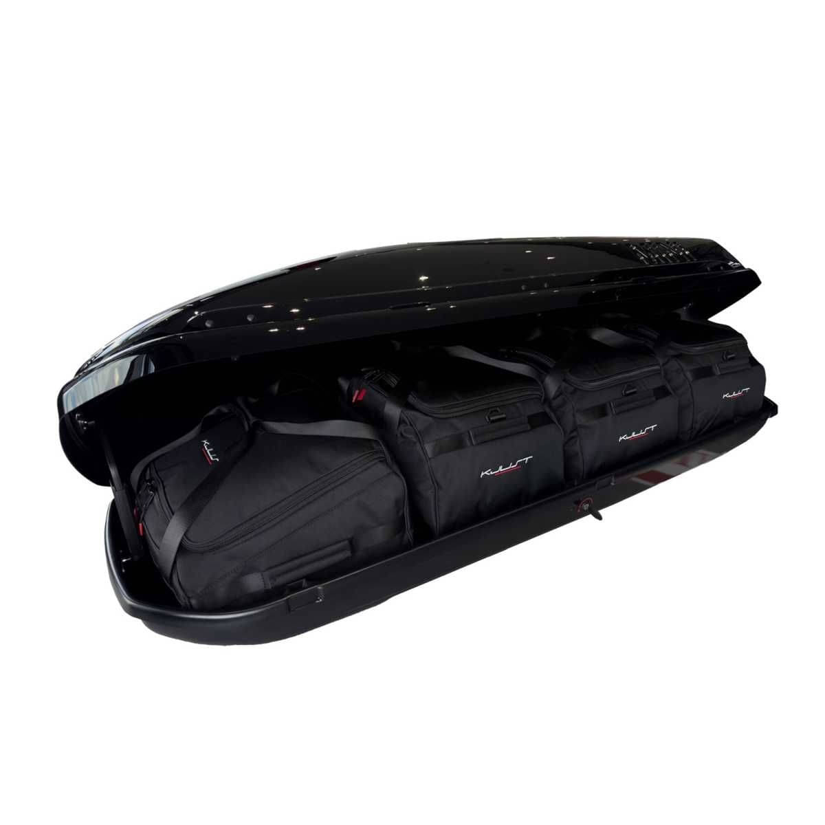 KJUST Dachboxen Taschen Set fuer Dachbox MINI 82732223388 320L 4er-Set - 13156