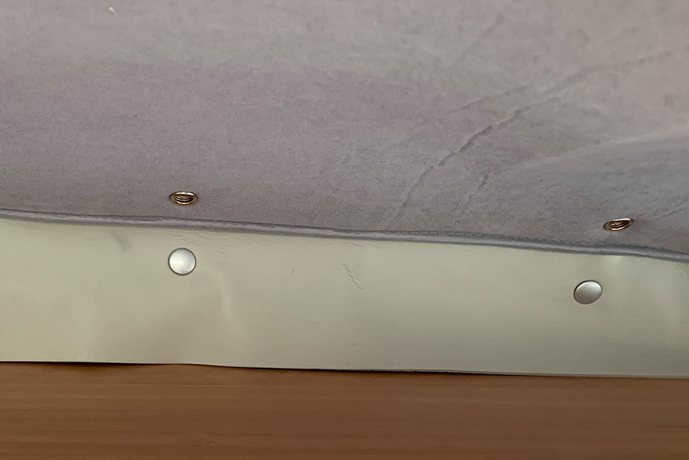 HINDERMANN Hecktürisolierung Hecktuere 1-teilig mit Fensterausschnitt Fiat Ducato H2 ab 07-2006 hoher Tuerausschnitt Hellgrau Hindermann Art-Nr. 8437-7430