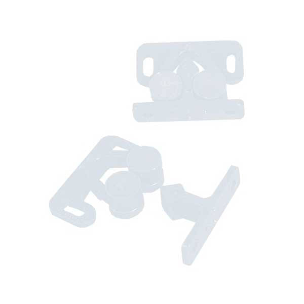 Doppelrollenschnaepper weiss 2er-Pack Art-Nr. 96657x2