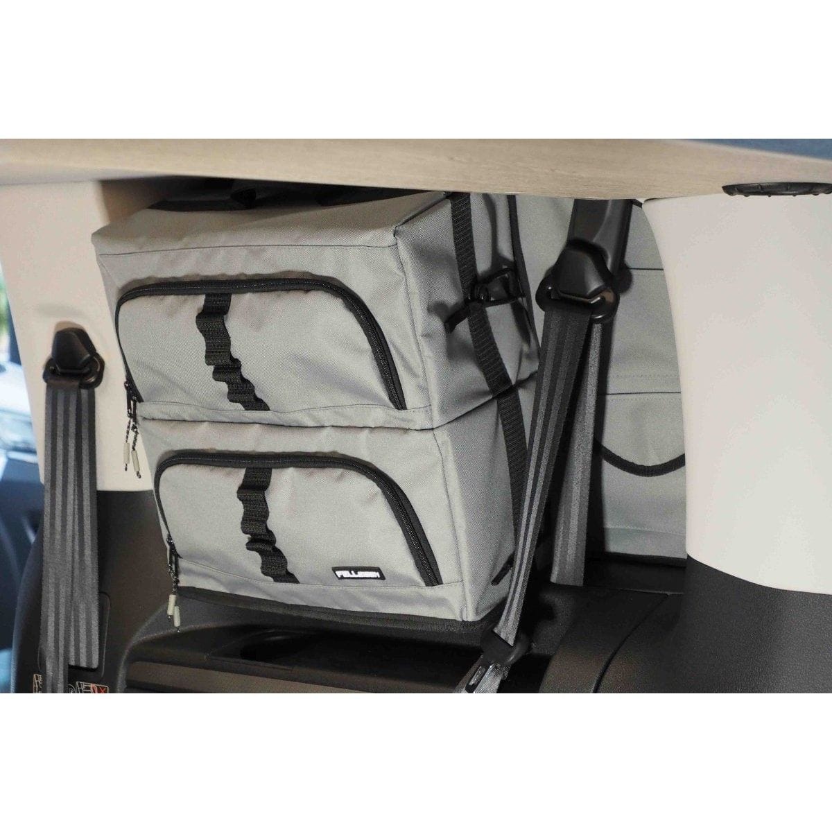 Fenstertaschen-Set FELLEISEN 1x BasicONE_ST fuer PSA-Bus L2- Fahrerseite- Hellgrau- ohne Thermomatte TST 0130 14