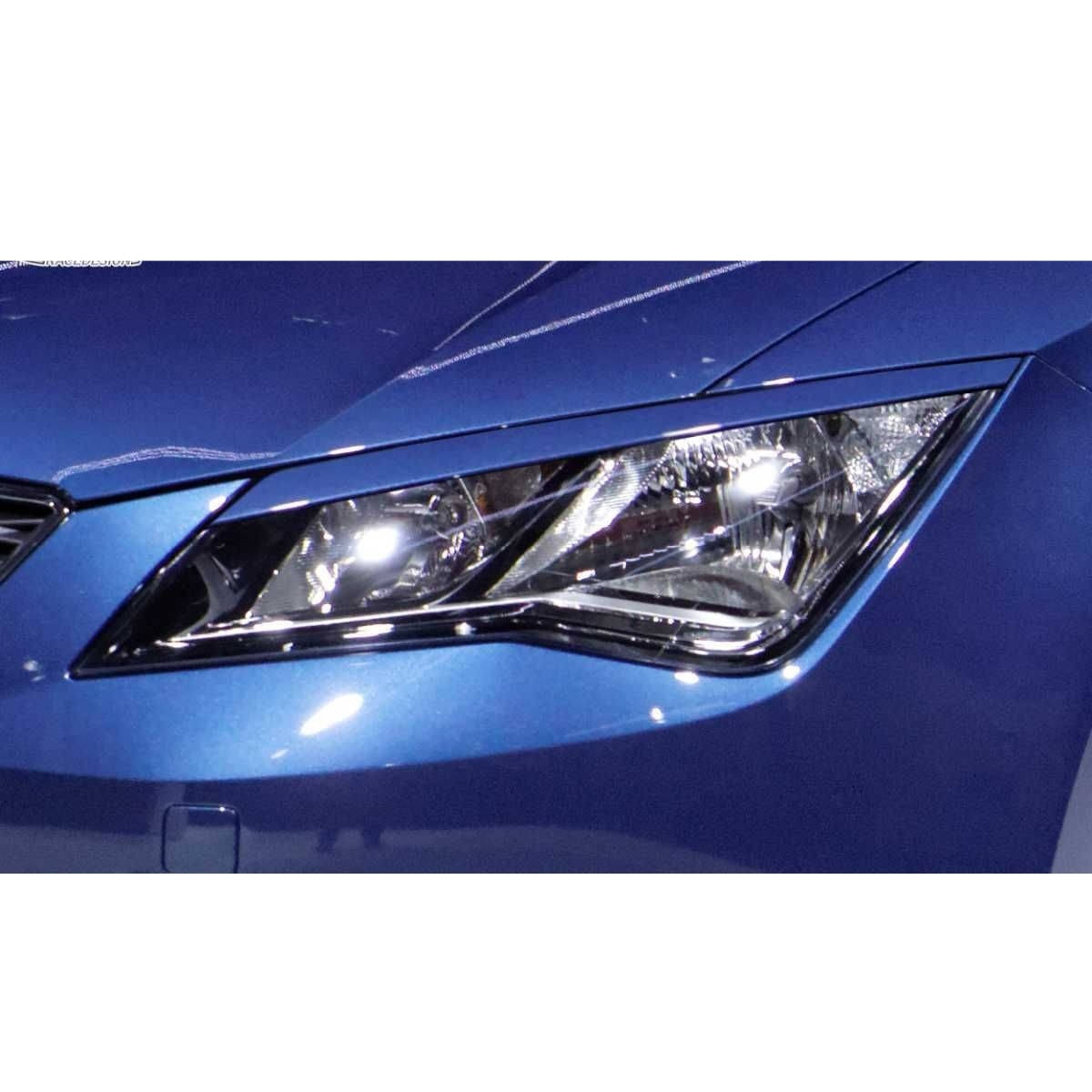 RDX Scheinwerferblenden Böser Blick für SEAT Leon 5F/5F SC/5F ST Bj. 2012-2020 RDX Racedesign Scheinwerferblenden Boeser Blick fuer SEAT Leon 5F-5F SC-5F ST Bj. 2012-2020 - RDSB148
