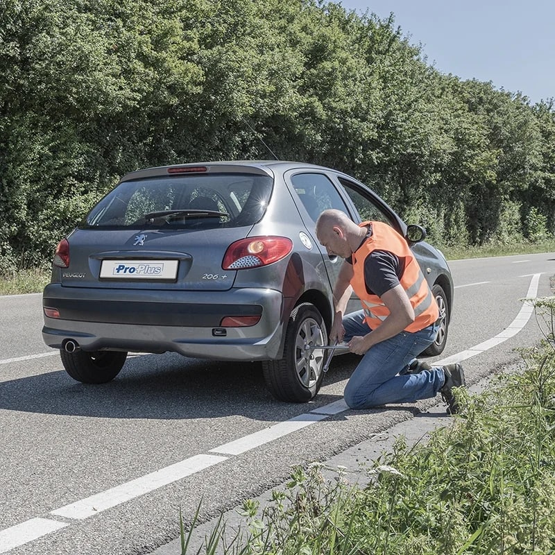 ProPlus Sicherheitsweste Warnweste Orange - 540306