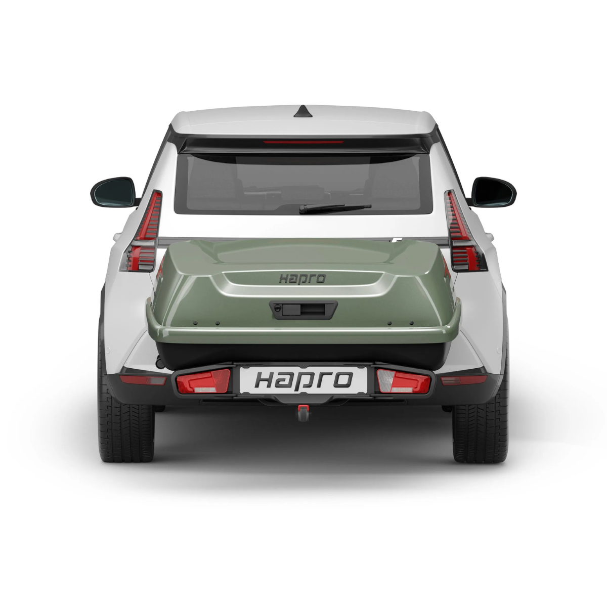 HAPRO Boxer M Heckbox Hartschale gruen Set inkl. Plattform - 37330 37506