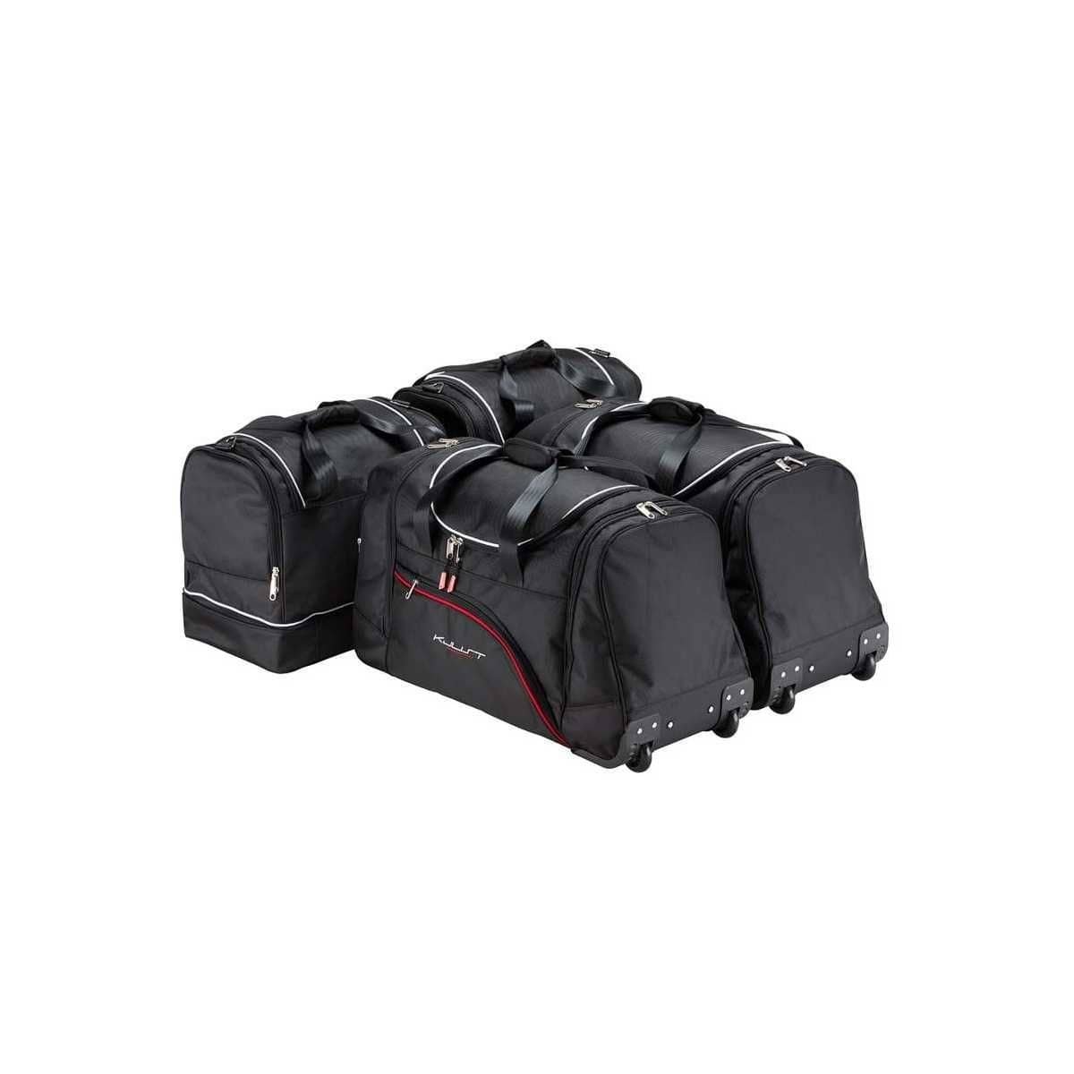 KJUST Kofferraum Taschen Set fuer BMW 6 GRAN COUPE ab Bj. 2012 4er-Set - 7007014