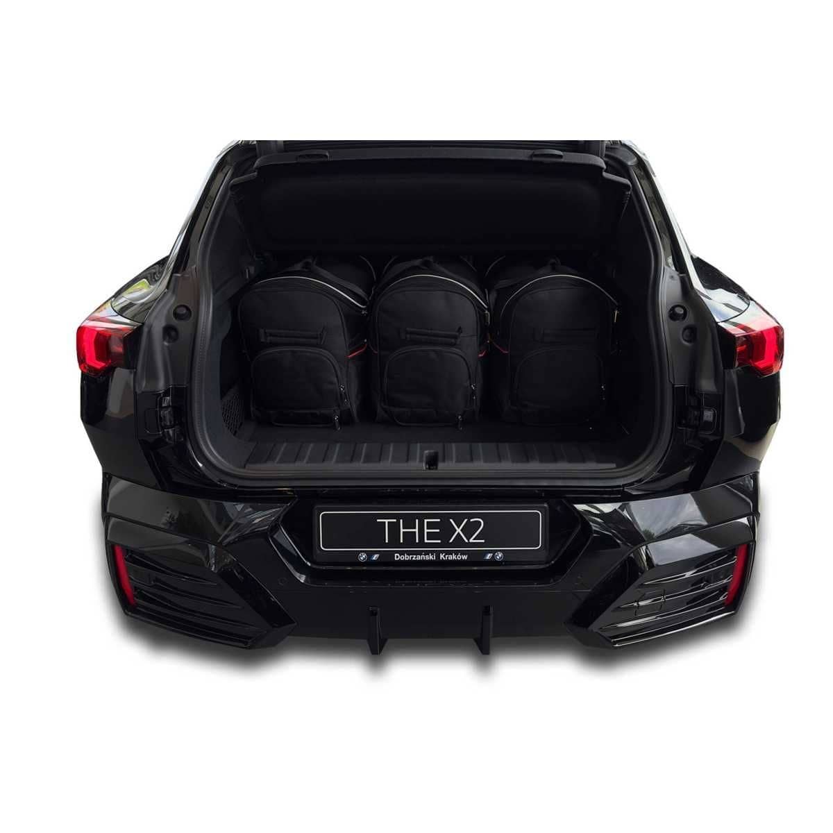 KJUST Kofferraum Taschen Set fuer BMW iX2 ab Bj. 2023 5er-Set - 7007131