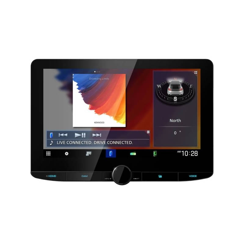 KENWOOD 10-1 Zoll Digital Multimedia Receiver DMS9720XDS-CAMPER mit Sygic Premium- Navigations-App - DMX9720XDS-CAMPER