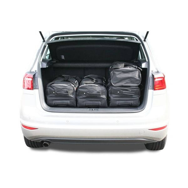 Car Bags V11701S VW Golf 7 Sportsvan MPV Bj- 14-20 Reisetaschen Set- Auf Ihr Auto massgeschneidert- Das Original