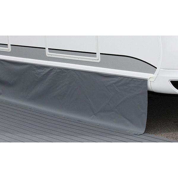 HINDERMANN Bodenschuerze Standard Dunkelgrau 400 cm lang 75 cm hoch Hindermann Art-Nr. 8132-1450