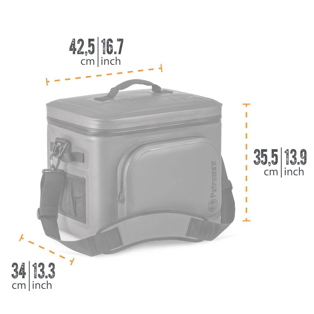 PETROMAX Kuehltasche 8 Liter grau - kx-bag8-grau