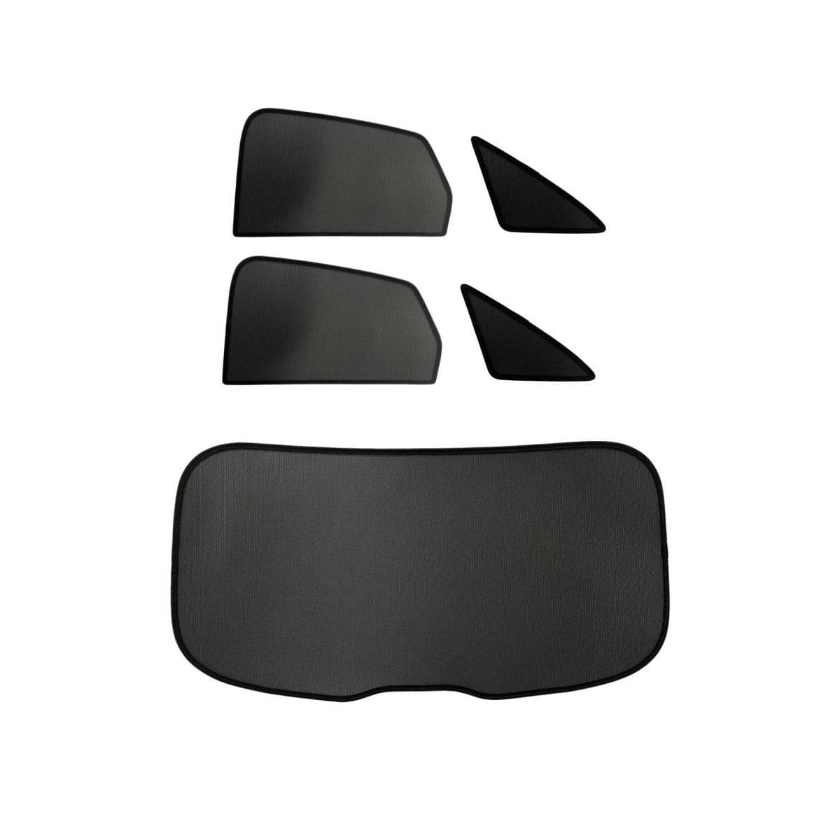 WINDESA SunClip Sonnenschutz - Sichtschutz Audi Q5 Sportback Bj. 2020-2024 Set ABC - sun-10229abc