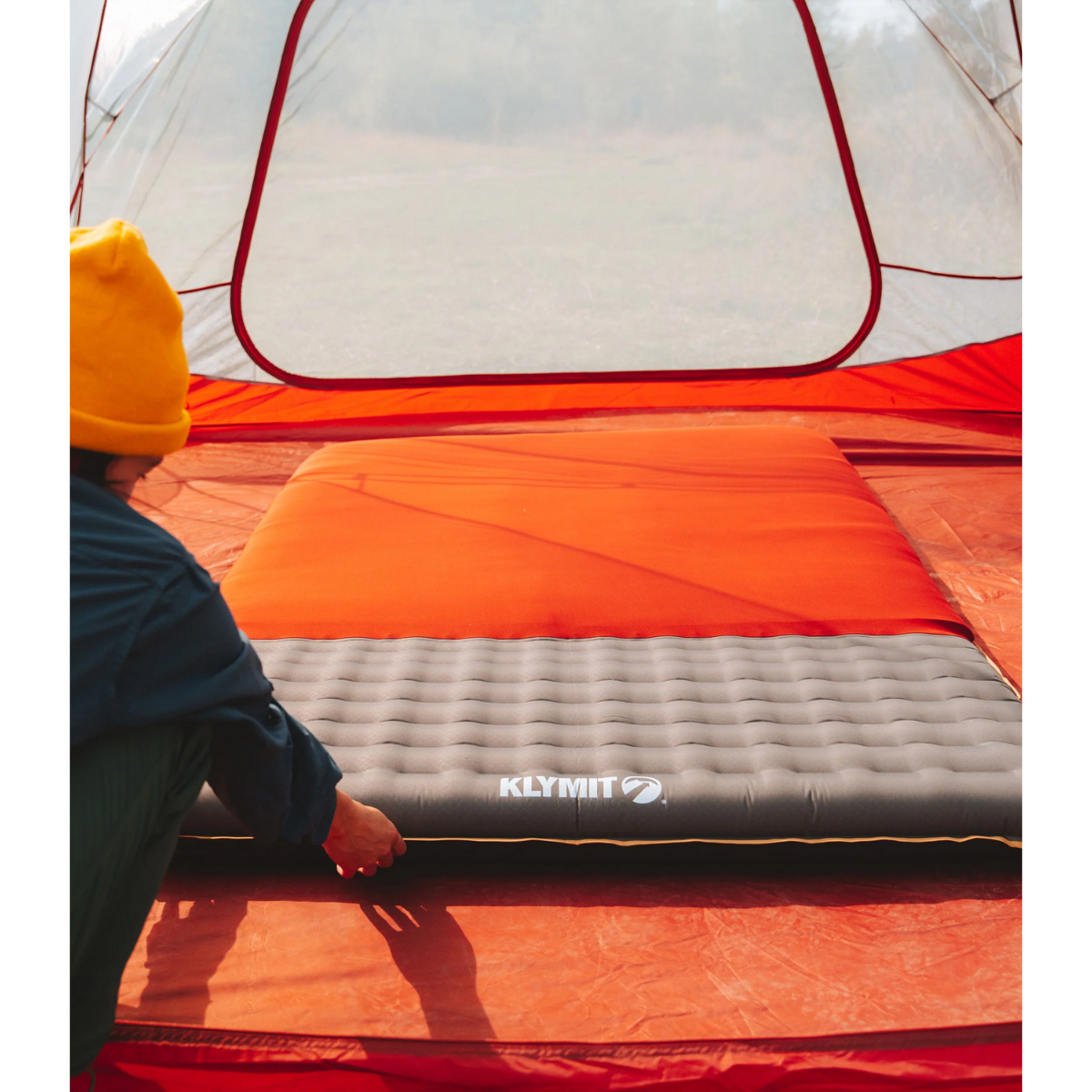 KLYMIT Insulated KLYMALOFT Double Isomatte Rot - 06IKRD01E