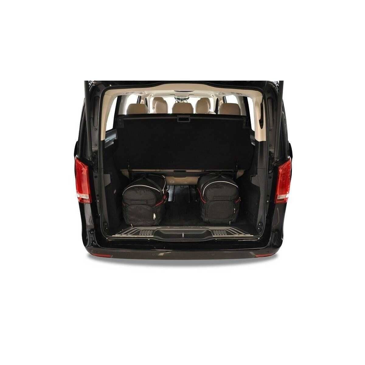 KJUST Kofferraum Taschen Set fuer MERCEDES-BENZ V LONG ab Bj. 2015 7er-Set - 7027052