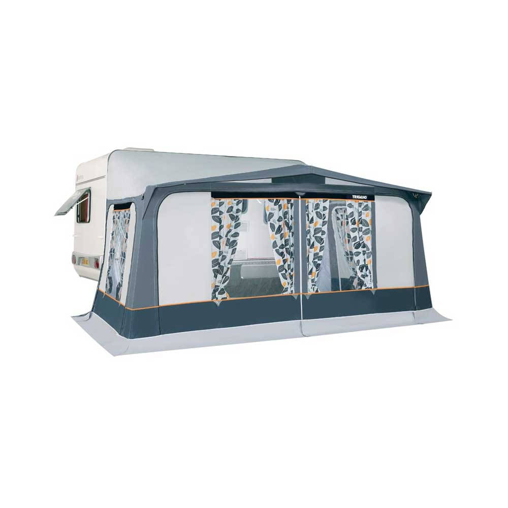 TRIGANO Wohnwagen-Vorzelt OCEAN, Gr. 735, Umlauf 700-735 cm, Tiefe 250 cm, 25 mm Stahlgestänge TRIGANO Wohnwagen-Vorzelt OCEAN- Gr. 735- Umlauf 700-735 cm- Tiefe 250 cm- 25 mm Stahlgestaenge M-A6031-2N