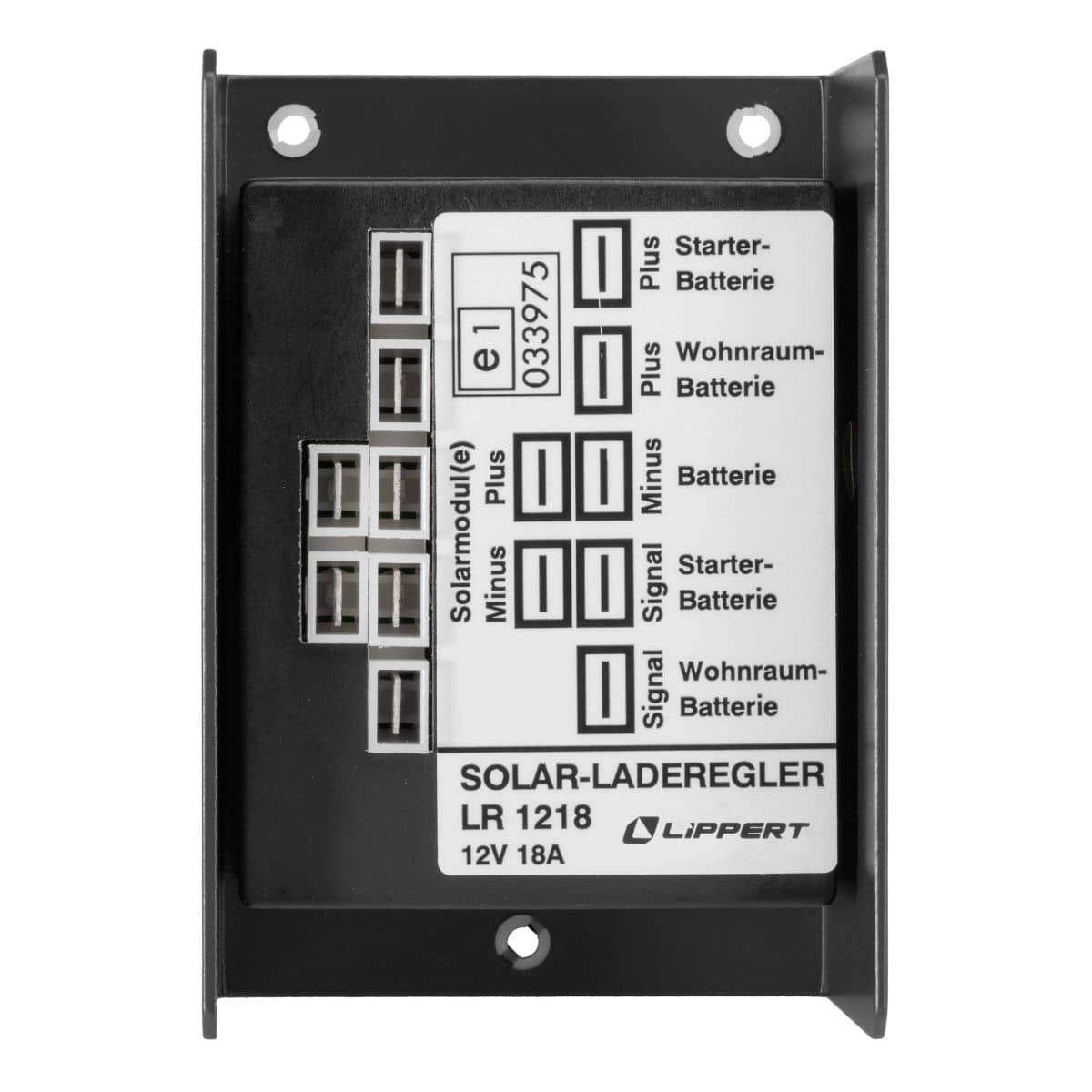 LIPPERT -ehem. SCHAUDT- Solarregler LR 1218 Laderegler 9990219