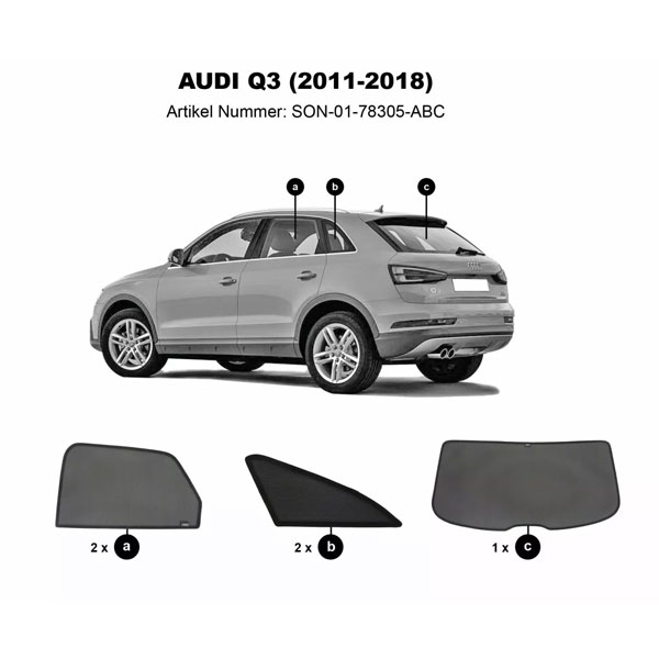 Sonniboy ClimAir Sonnenschutz Audi Q3 2011-2018