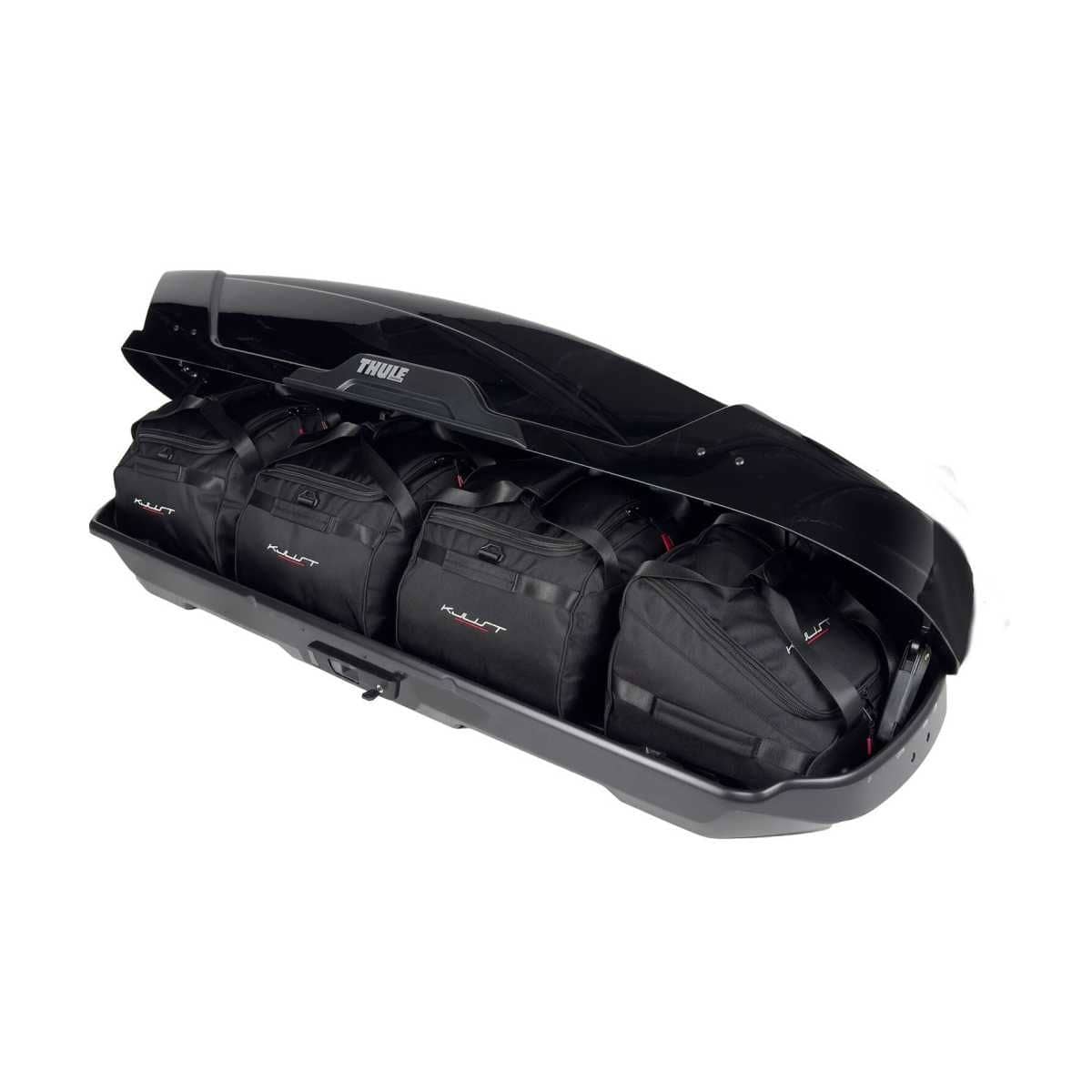 KJUST Dachboxen Taschen Set fuer Dachbox THULE MOTION XT SPORT 4er-Set - 13162