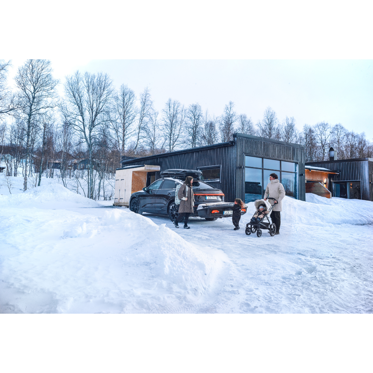 THULE Arcos Box XL Black Heckbox Hartschale 906600 Volumen 450 Liter