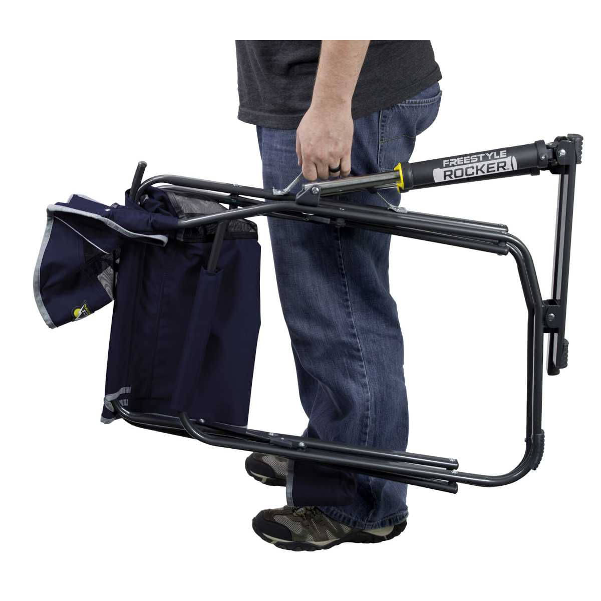 GCI faltbarer Schaukelstuhl Freestyle Rocker Indigo Blue - 37060