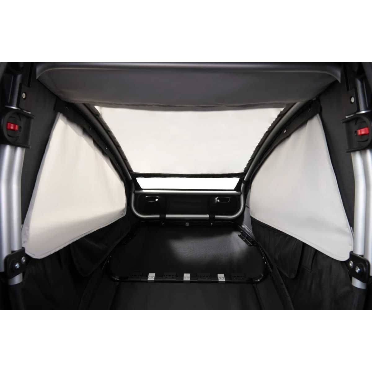 CROOZER Kinderfahrradanhaenger Kid Yuuna Moonlight Black - 121001124