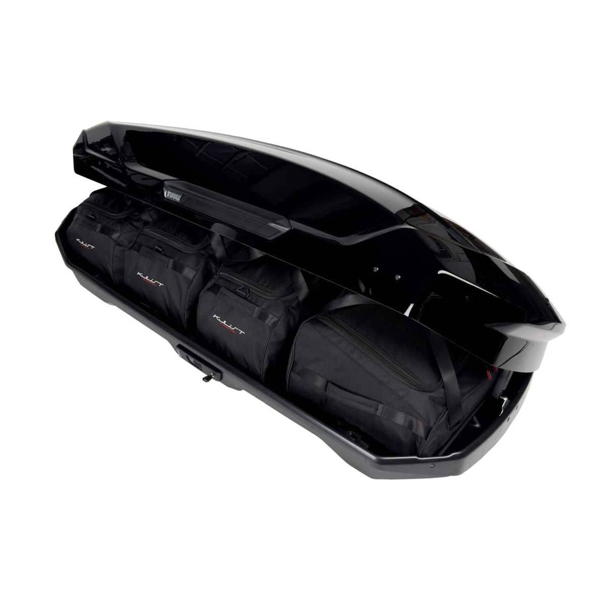 KJUST Dachboxen Taschen Set fuer Dachbox THULE MOTION 3 L 4er-Set - 13168