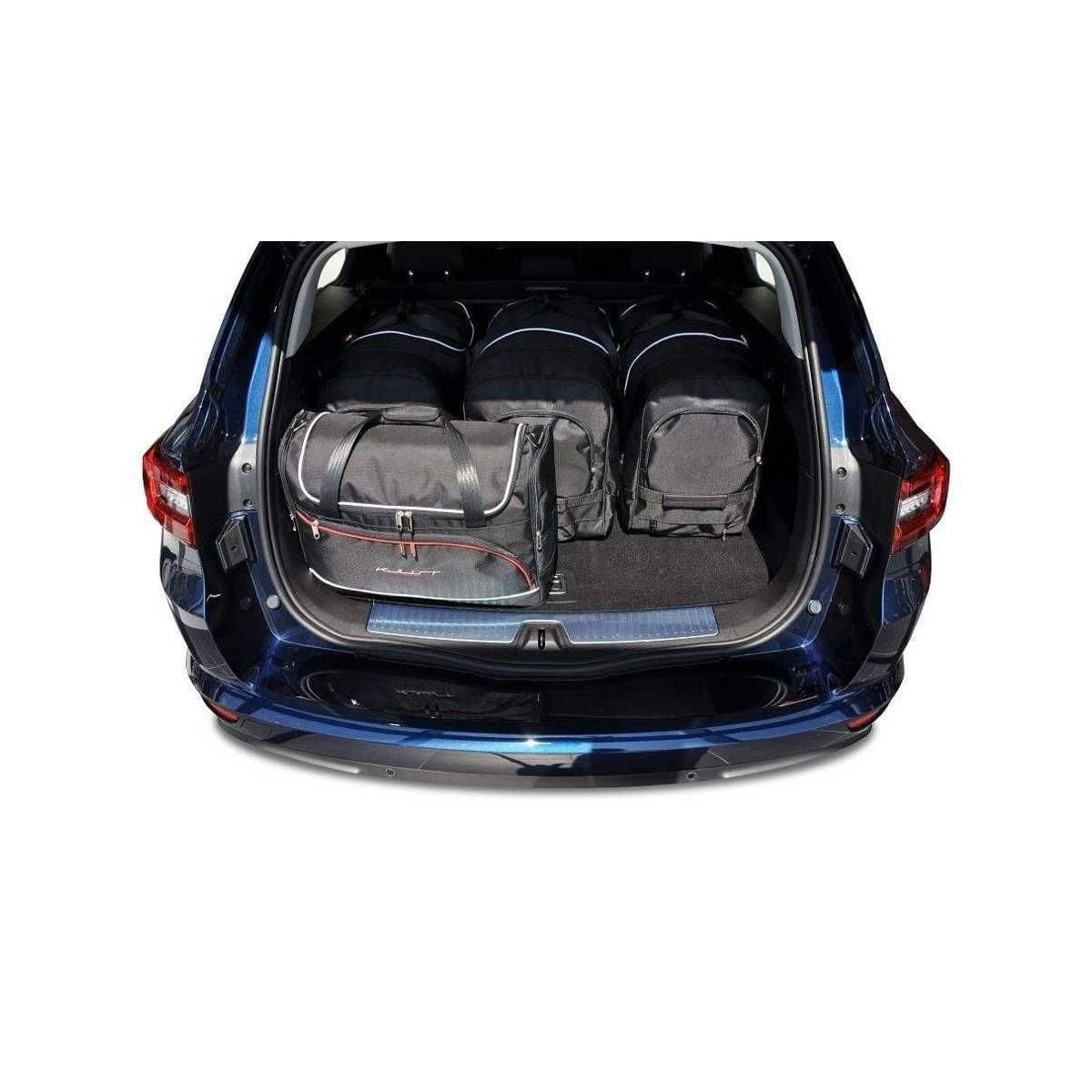 KJUST Kofferraum Taschen Set fuer RENAULT TALISMAN GRANDTOUR ab Bj. 2015 5er-Set - 7034025