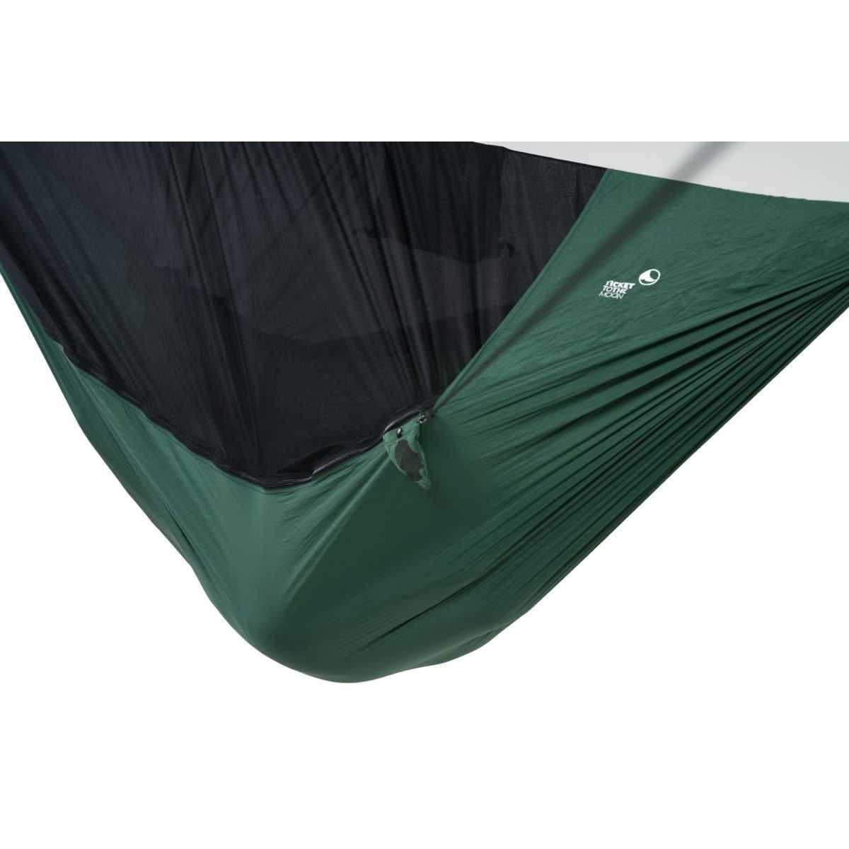 TICKET TO THE MOON Lightest Pro Hammock Hängematte Forest Green inkl. Lightest Straps TICKET TO THE MOON Lightest Pro Hammock Haengematte Forest Green inkl. Lightest Straps - TMLPROR51 TMLSTRAP