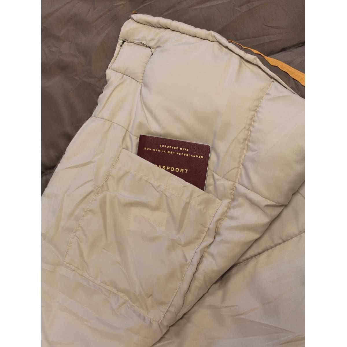 EuroTrail Deckenschlafsack BROOKS 210 x 80 cm Taupe-Beige - ETSB0141