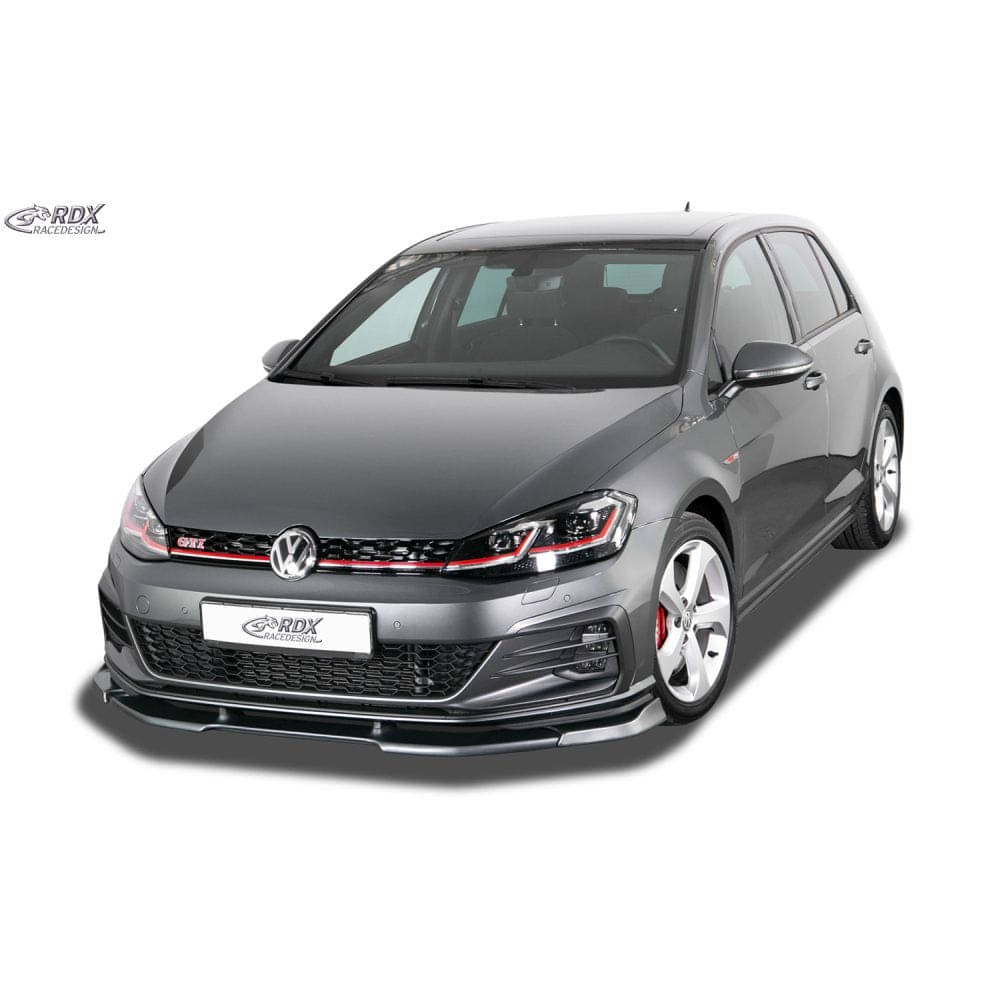 RDX Frontspoiler Frontlippe VARIO-X fuer VW Golf 7 GTI-GTD-GTE Facelift ab Bj. 2017 - RDFAVX30847