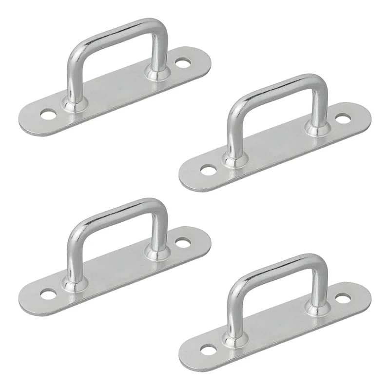 ProPlus Planenoesen Riemenkrampen rechteckig 36 mm 4er-Set - 342146S