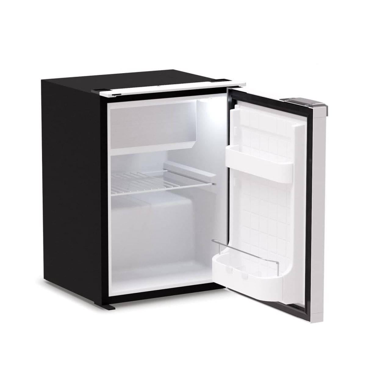VITRIFRIGO Kompressor-Kuehlschrank C39i CHR 12-24 V 39 L mit Gefrierfach Grau