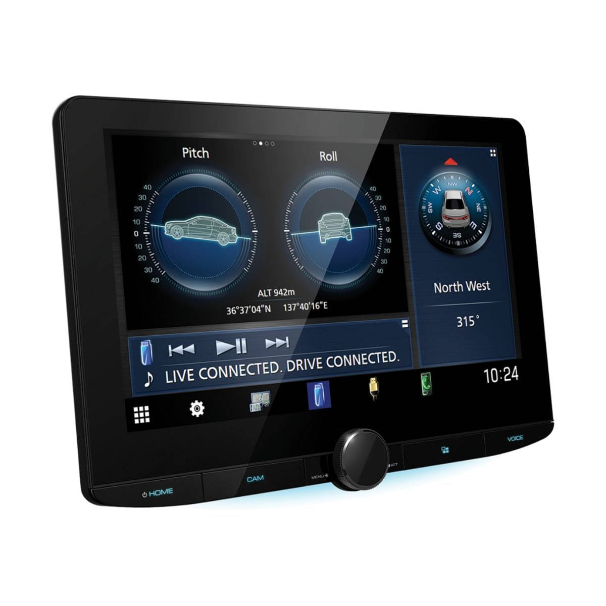 KENWOOD DMX9724XDS inkl- Installations-Kit mit LFB fuer MB Sprinter ab Bj. 2019