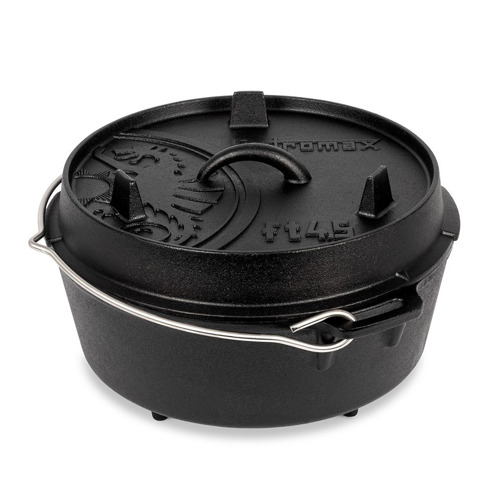 PETROMAX Feuertopf ft4-5 Dutch Oven mit Fuessen ft4.5