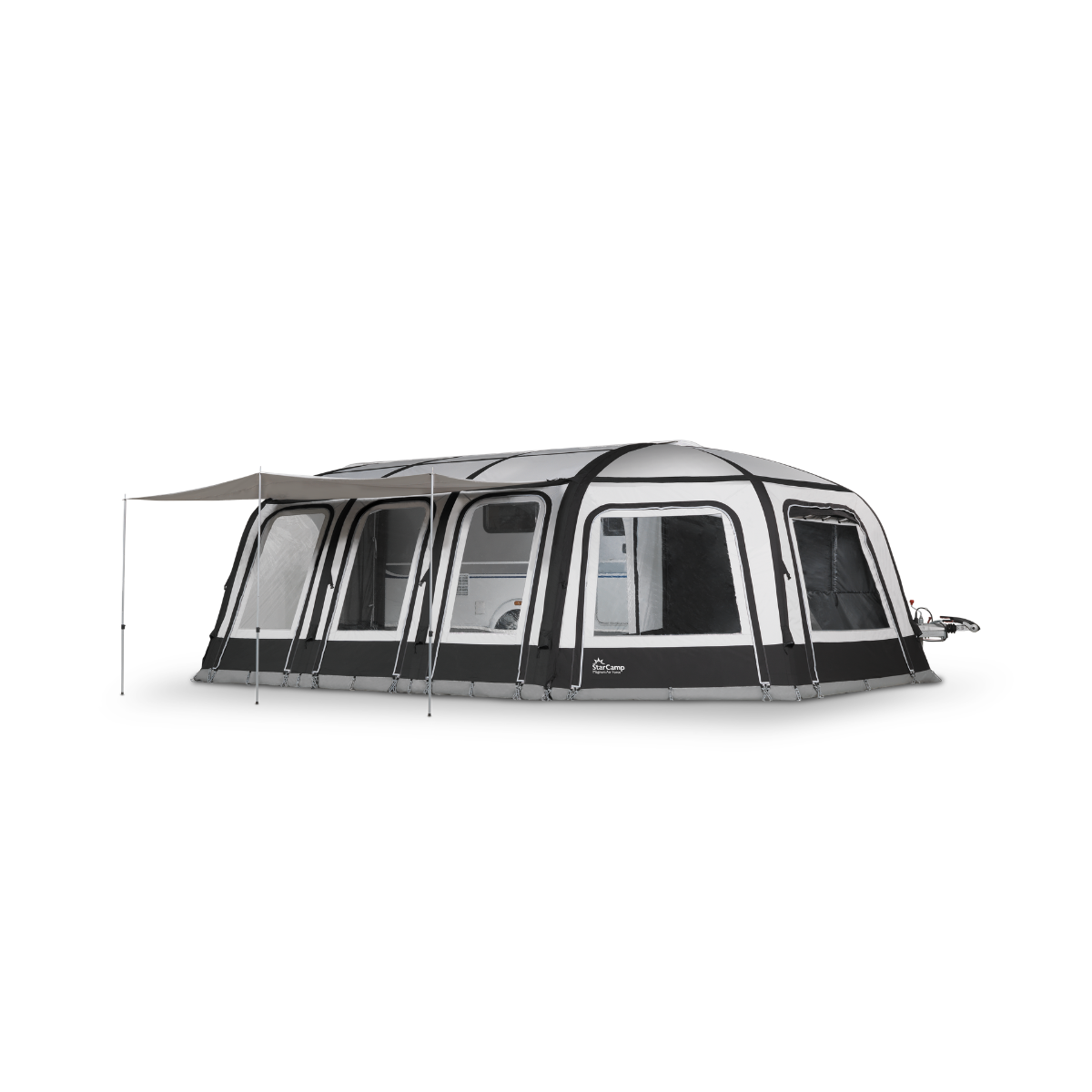 StarCamp linker Anbau fuer aufblasbares Teil-Vorzelt MAGNUM AIRFORCE 260-390 - 13123