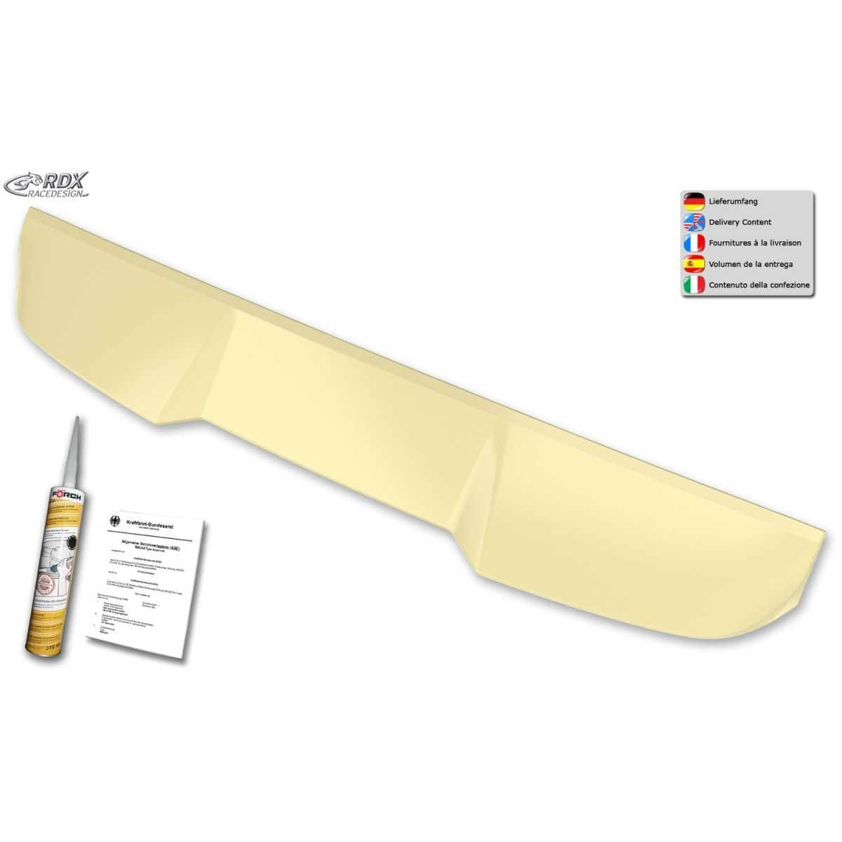 RDX Racedesign Dachspoiler fuer MB V-Klasse W447 mit Heckklappe Bj. 2014-2019 - RDDS157